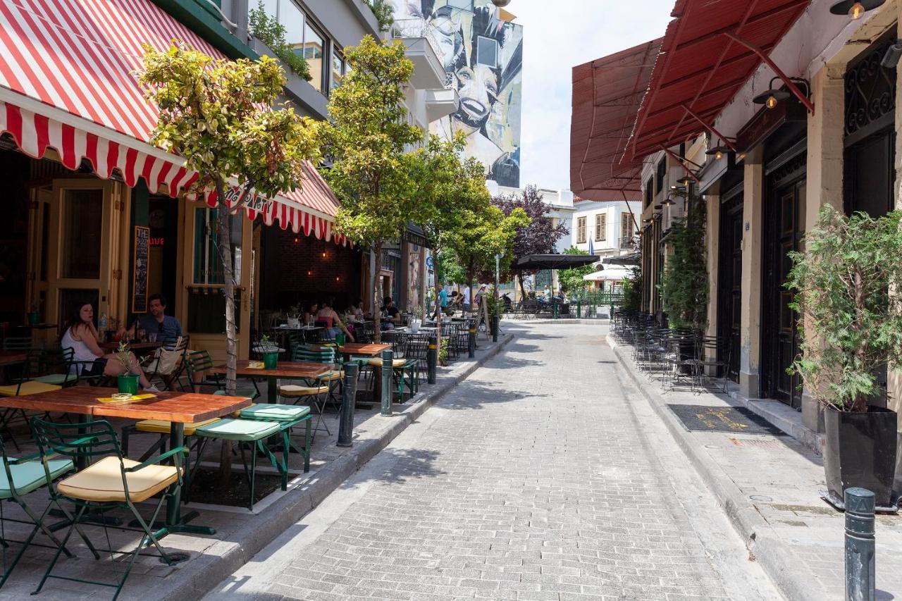 Luxury One Bedroom Aristophanes Apartment Athens Luaran gambar
